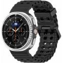 4Wrist silikoninen urheiluhihna, joka on tarkoitettu „Samsung Galaxy Watch8“ -kellolle – tummanvihreä 4Wrist silikoninen urheiluhihna, joka on tarkoitettu „Samsung Galaxy Watch8“ -kellolle – tummanvihreä