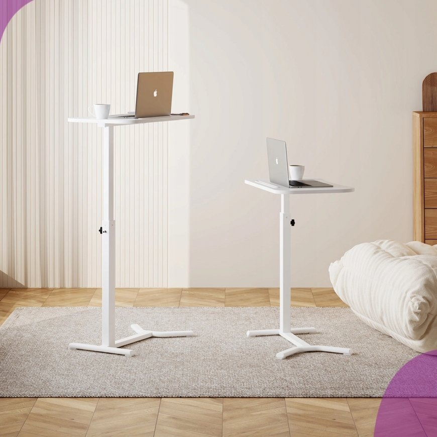 Spacetronik Buddy 19 Adjustable Table White 7kg – 2