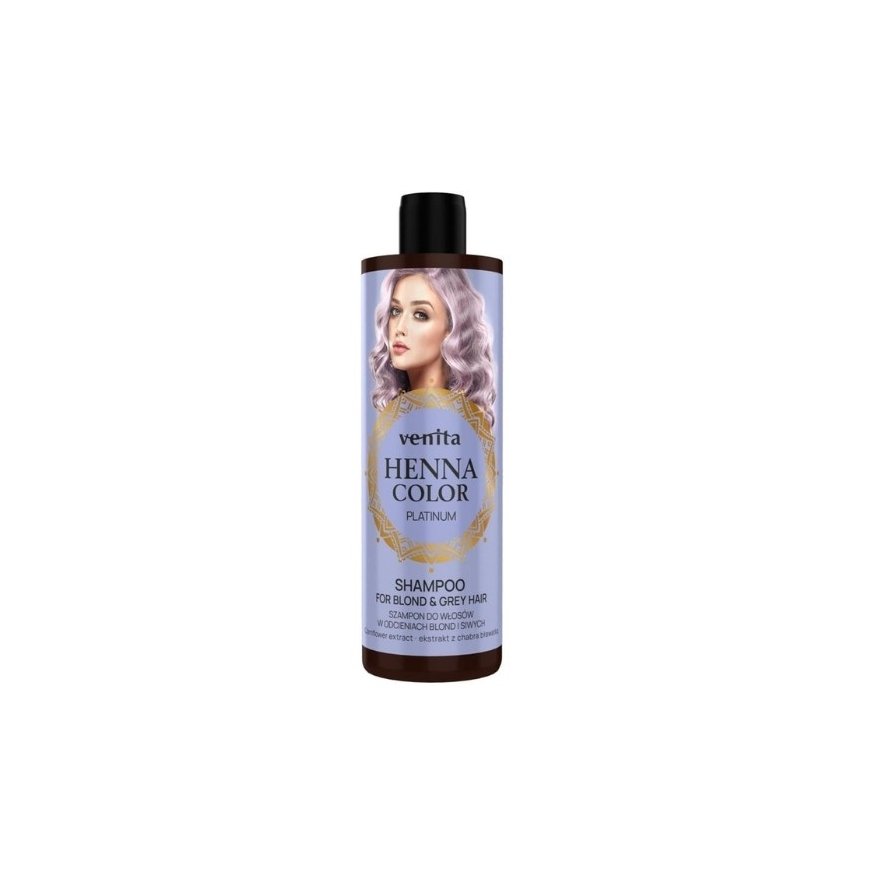 Venita Henna Spalva Platininė, 300 ml