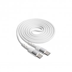 Akyga AK-USB-40 USB-kaabel USB 2.0 1 m USB C Valge
