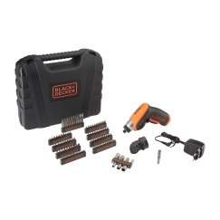 Black & Decker CS3652LKA-QW шуруповёрт Черный, Оранжевый