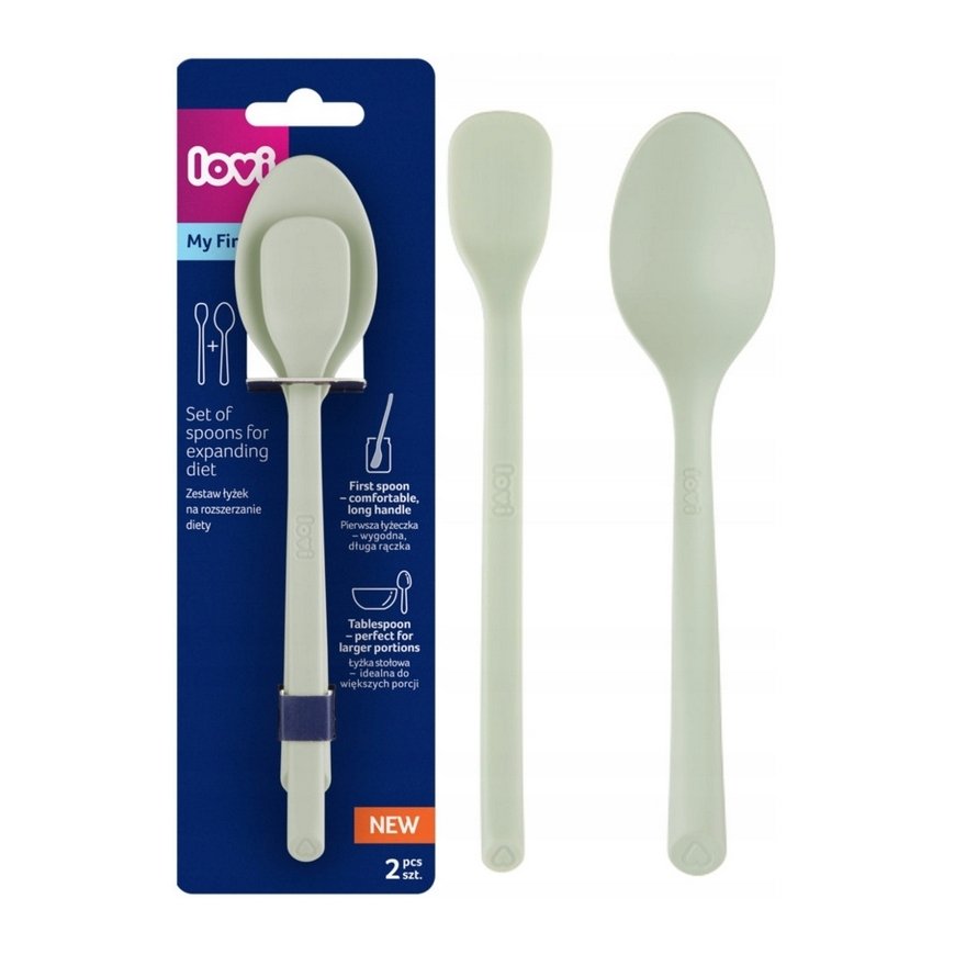 LOVI 35/585_grey set First spoon and pistachio spoon – 2