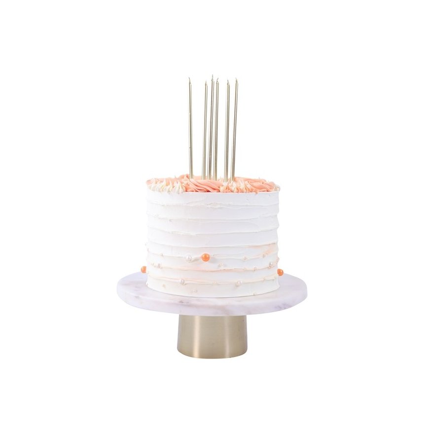 PME CA095 cake candle/sparkler Gold 16 pc(s) – 5