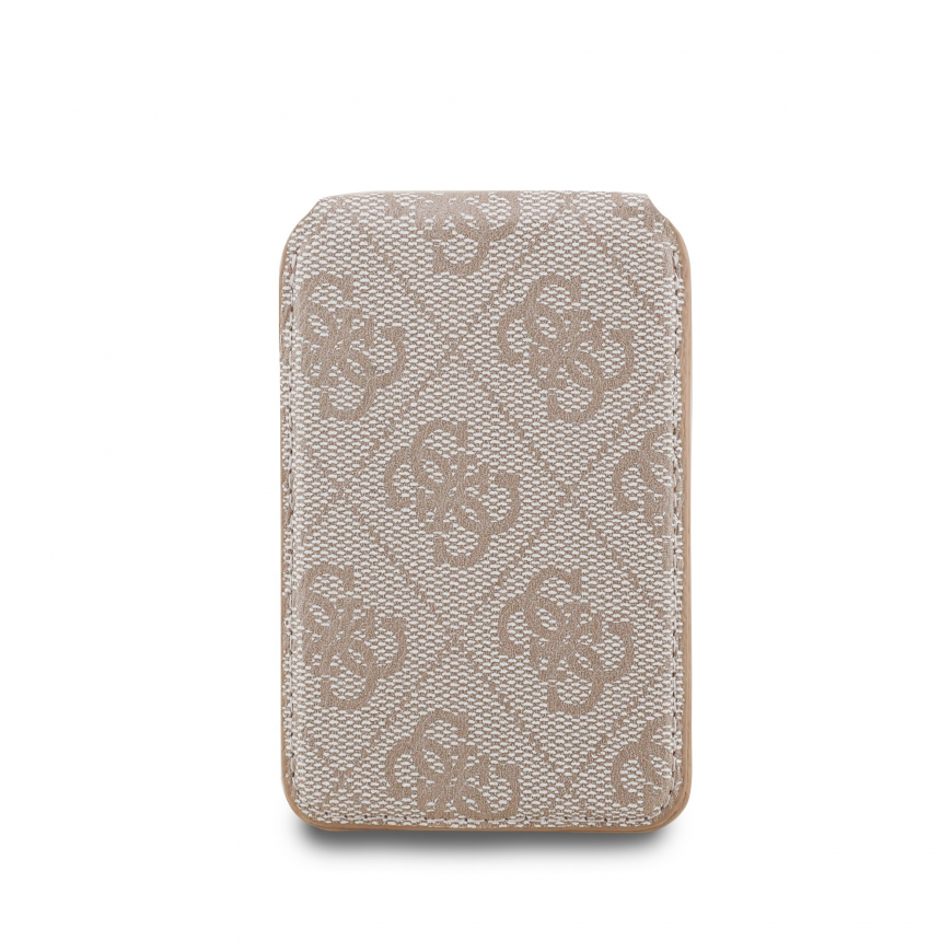 Guess PU 4G Mirror MagSafe Cardslot Stand Pink – 4