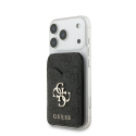 Guess PU 4G Mirror MagSafe Cardslot Stand Black Guess PU 4G Mirror MagSafe Cardslot Stand Black