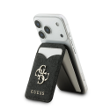Guess PU 4G Mirror MagSafe Cardslot Stand Black Guess PU 4G Mirror MagSafe Cardslot Stand Black
