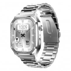 MaxCom FW65 Iron S 4,95 cm (1.95") AMOLED 41 mm Digitaalinen Hopea