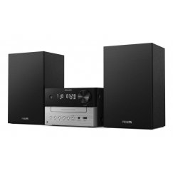Philips TAM3205M2 mājas stereo ierīce Mājas audio mikrosistēma 20 W Melns, Sudrabs