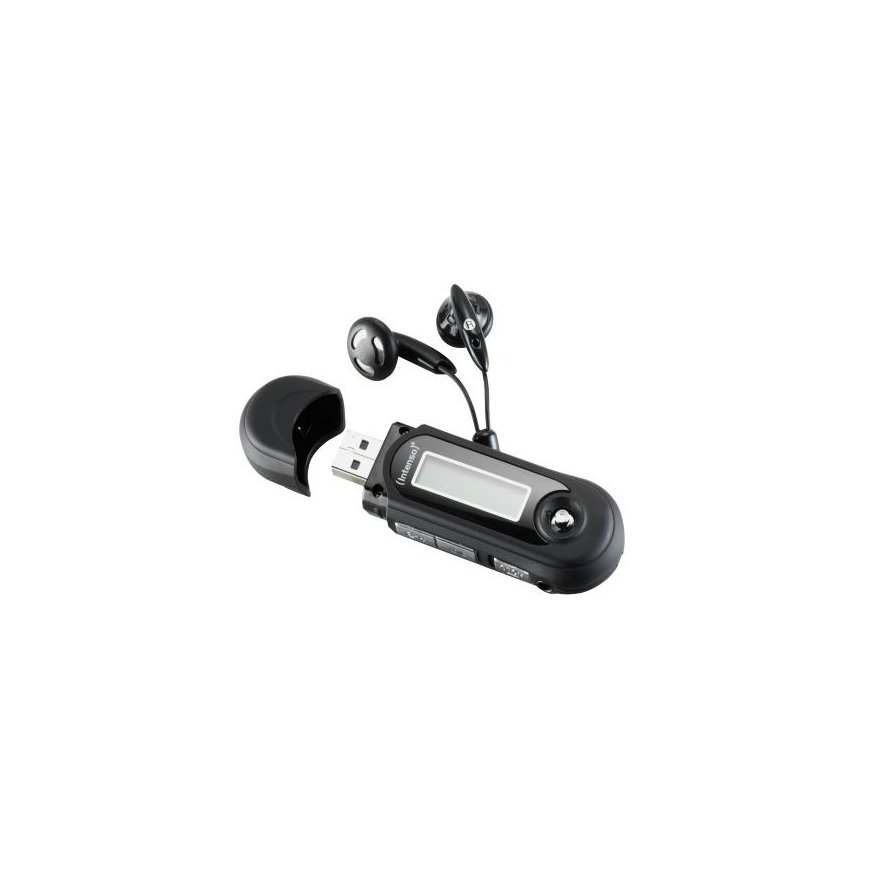 Intenso 3601470 MP3-/MP4-soitin MP3-soitin 16 GB musta