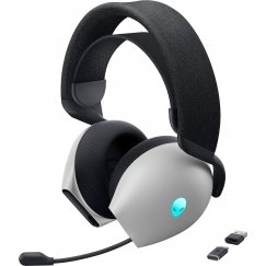 Alienware AW725H Гарнитура Проводной и беспроводной Оголовье Игровой USB Type-C Bluetooth Черный, Бе
