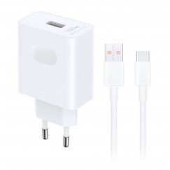 Honor 5503ABHA mobile device charger Headphones, Smartphone, Smartwatch, Tablet White AC Fast chargi