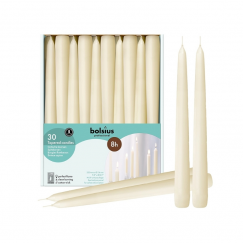 Table candles Professional 30pcs in a box 250|24mm beige