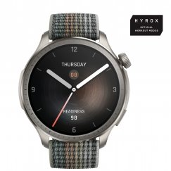 Amazfit Balance 3,81 cm (1.5") AMOLED 46 mm Digitāls 480 x 480 pikseļi Skārienjūtīgais ekrāns Pelēks Wi-Fi GPS