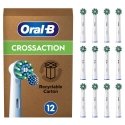 Oral-B CrossAction 12 tk Valge Oral-B CrossAction 12 tk Valge