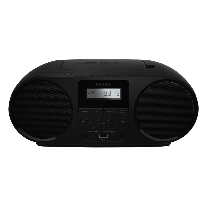Philips TAZ5000/10 CD-mängija Must Kaasaskantav CD-mängija