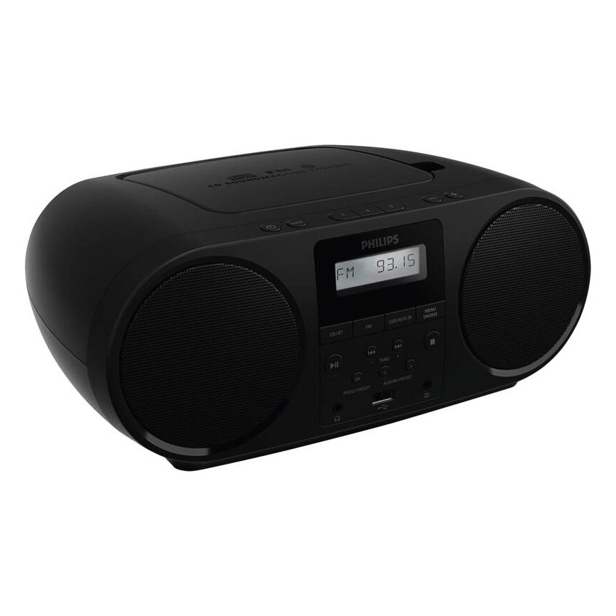 Philips TAZ5000/10 CD-mängija Must Kaasaskantav CD-mängija – 4