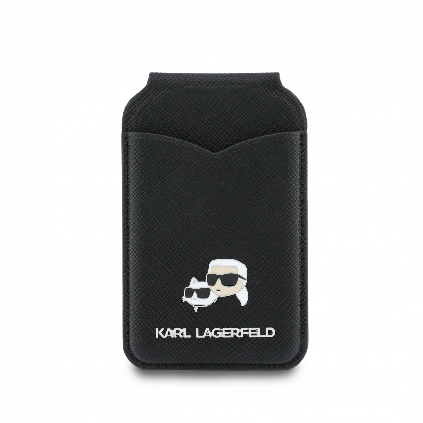 Karl Lagerfeld Mirror MagSafe Cardslot Stand Black – 3
