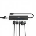 Hama 00200144 sąsajos šakotuvas USB 3.2 Gen 1 (3.1 Gen 1) Type-C 5000 Mbit/ai Juoda Hama 00200144 sąsajos šakotuvas USB 3.2 Gen 1 (3.1 Gen 1) Type-C 5000 Mbit/ai Juoda