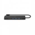 Hama 00200144 interfeisa centrmezgls USB 3.2 Gen 1 (3.1 Gen 1) Type-C 5000 Mbit/s Melns Hama 00200144 interfeisa centrmezgls USB 3.2 Gen 1 (3.1 Gen 1) Type-C 5000 Mbit/s Melns