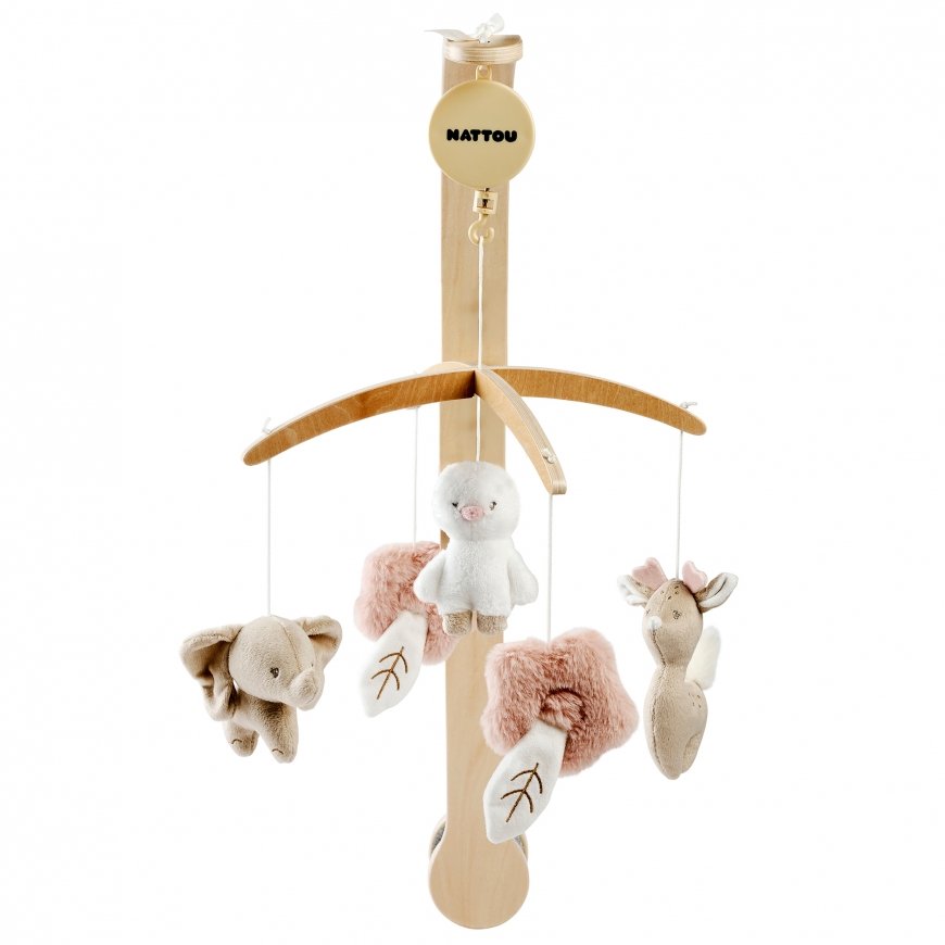 NATTOU Fanfan Wooden musical mobile – 2