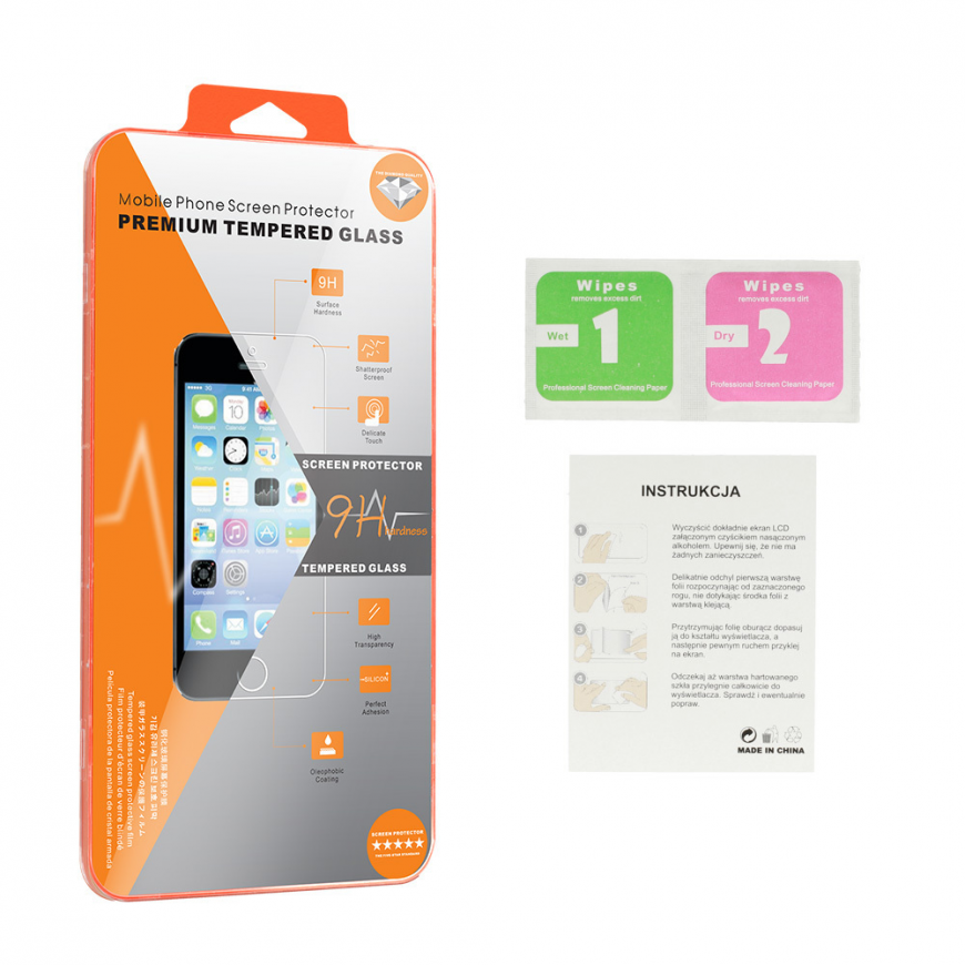 Tempered Glass Orange for SAMSUNG GALAXY S26 PLUS (with fingerpr – 4