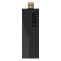 MSI BE6500 WiFi7 USB Stick - Dongle sąsajos plokštė / adapteris USB 3.2 Gen 1 (3.1 Gen 1) MSI BE6500 WiFi7 USB Stick - Dongle sąsajos plokštė / adapteris USB 3.2 Gen 1 (3.1 Gen 1)