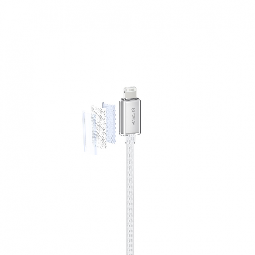 Devia cable Extreme EC654 PD USB-C - Lightning 1,5 m 27W 3A whit – 4
