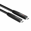 Lindy 15m USB 3.2 Gen 2 & DP 1.4 Type C Hybrid Cable Lindy 15m USB 3.2 Gen 2 & DP 1.4 Type C Hybrid Cable
