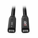 Lindy 43399 USB кабель USB 3.2 Gen 1 (3.1 Gen 1) 15 m USB C Черный Lindy 43399 USB кабель USB 3.2 Gen 1 (3.1 Gen 1) 15 m USB C Черный