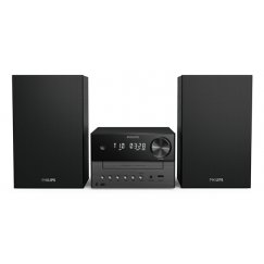 Philips 3000 series TAM3505M2/12 helisüsteem koju Kodune audio mikrosüsteem 20 W Must