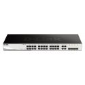 D-Link DGS-1210-28 Управляемый L2/L2+ 1U Черный D-Link DGS-1210-28 Управляемый L2/L2+ 1U Черный