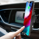 Rock Magnetic gravity car holder EDZ-03 induction to air vent bl Rock Magnetic gravity car holder EDZ-03 induction to air vent bl
