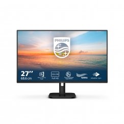 Philips 1000 series 27E1N1100A/00 kompiuterio monitorius 68,6 cm (27") 1920 x 1080 pikseliai „Full HD“ LCD Juoda