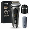 Braun Series 9 Pro+ 9575cc Wet & Dry Teräverkollinen parranajokone Trimmeri Metallinen Braun Series 9 Pro+ 9575cc Wet & Dry Teräverkollinen parranajokone Trimmeri Metallinen