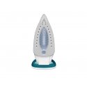 Tefal EasyGliss Plus FV5718 iron Dry & Steam iron Durilium soleplate 2400 W Turquoise, White Tefal EasyGliss Plus FV5718 iron Dry & Steam iron Durilium soleplate 2400 W Turquoise, White