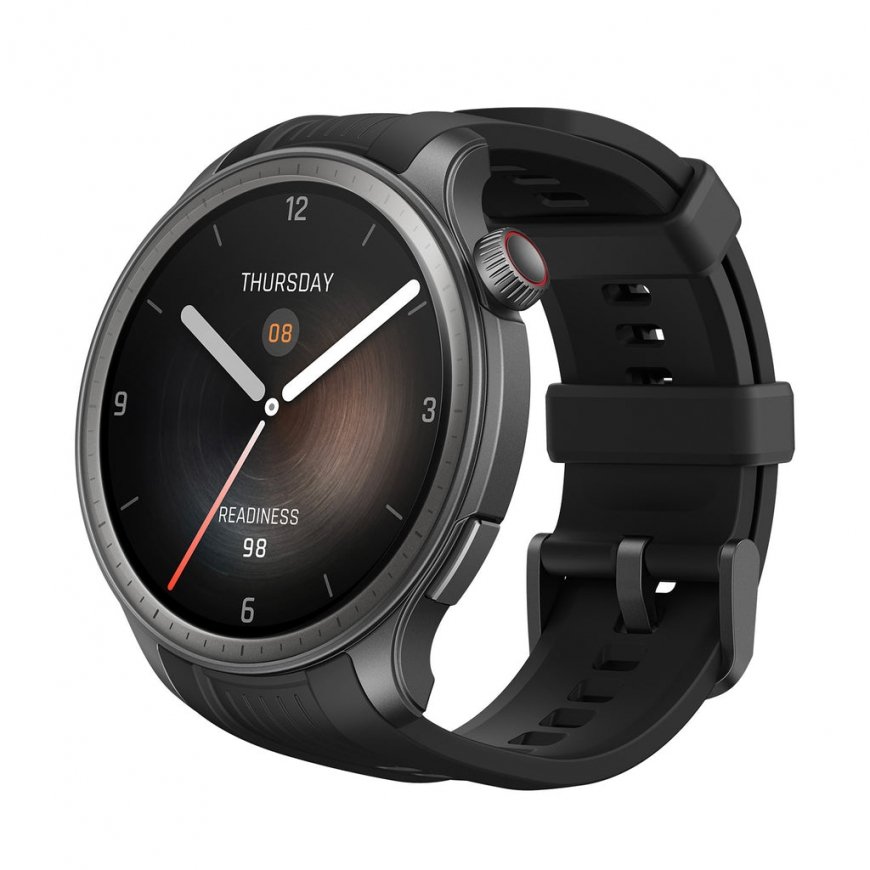 Amazfit Balance 3,81 cm (1.5") AMOLED 46 mm Цифровой 480 x 480 пикселей Сенсорный экран Черный Wi-Fi – 2