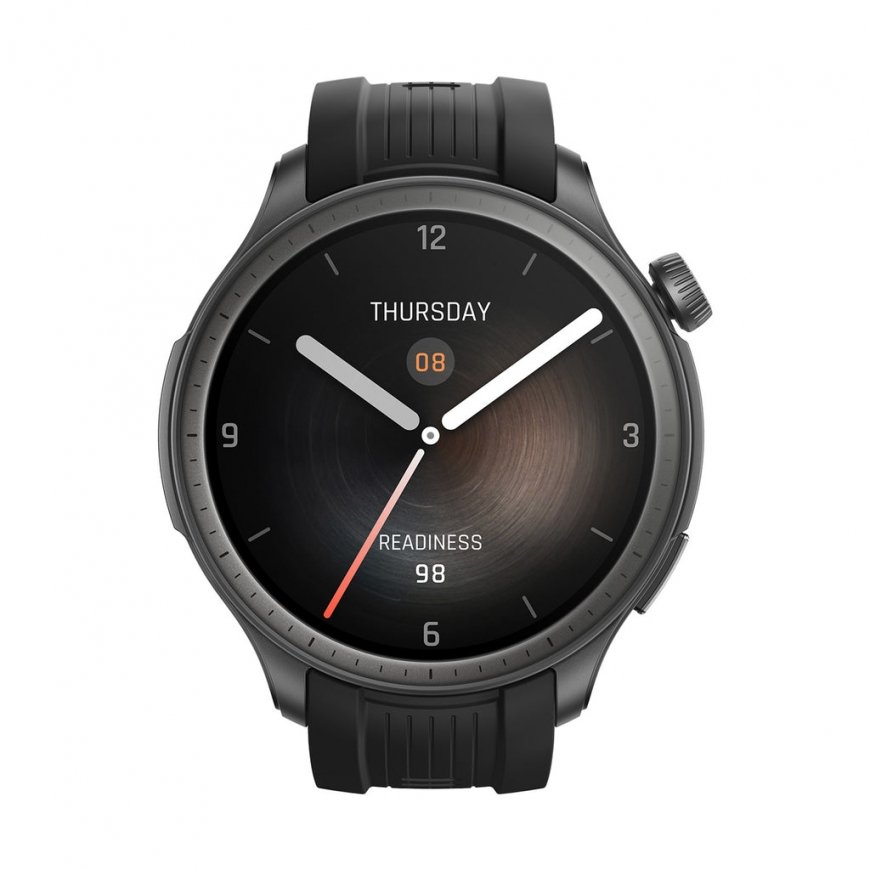 Amazfit Balance 3,81 cm (1.5") AMOLED 46 mm Цифровой 480 x 480 пикселей Сенсорный экран Черный Wi-Fi – 3