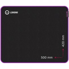 Lorgar Main 315 Gaming mouse pad Black, Purple