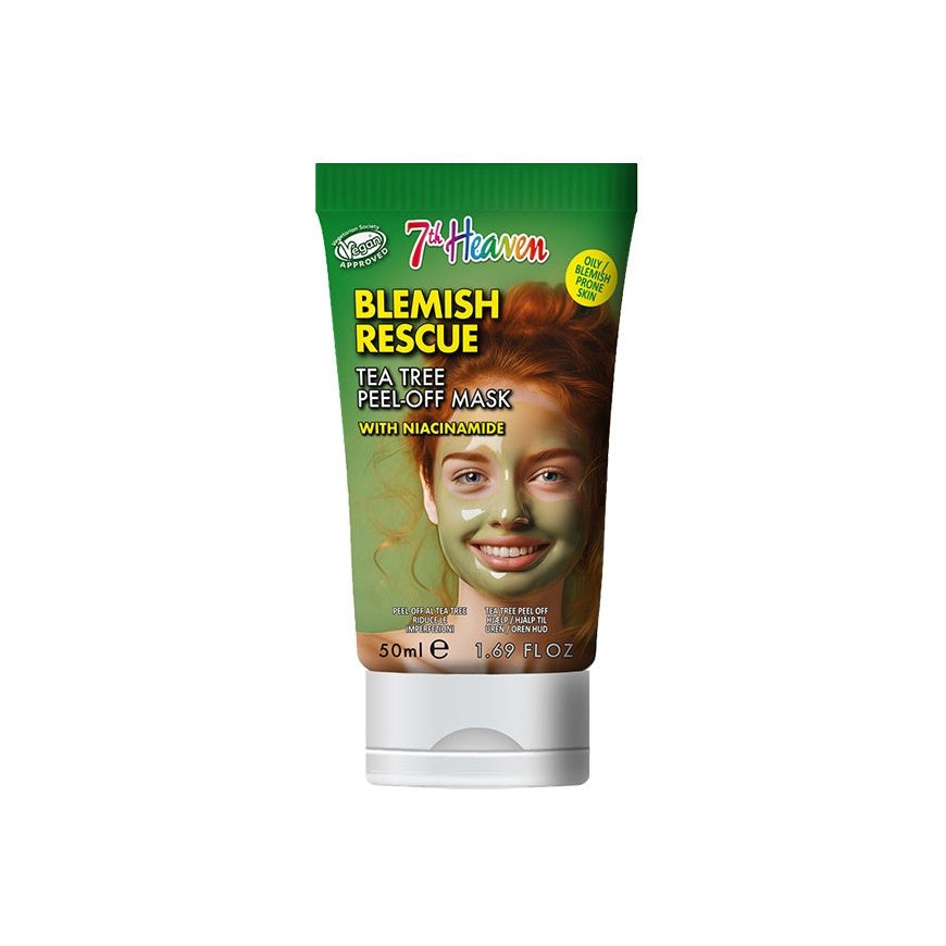 7th Heaven BLEMISH RESCUE teepuu peel-off -putkilo 50 ml