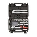 Yato Toya 1/2" Socket Tool Set | 10–32 mm | 24 pcs (YT-12662) Yato Toya 1/2" Socket Tool Set | 10–32 mm | 24 pcs (YT-12662)