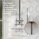 ONKRON N2L-B telerikinnitus 2,03 m (80") Must