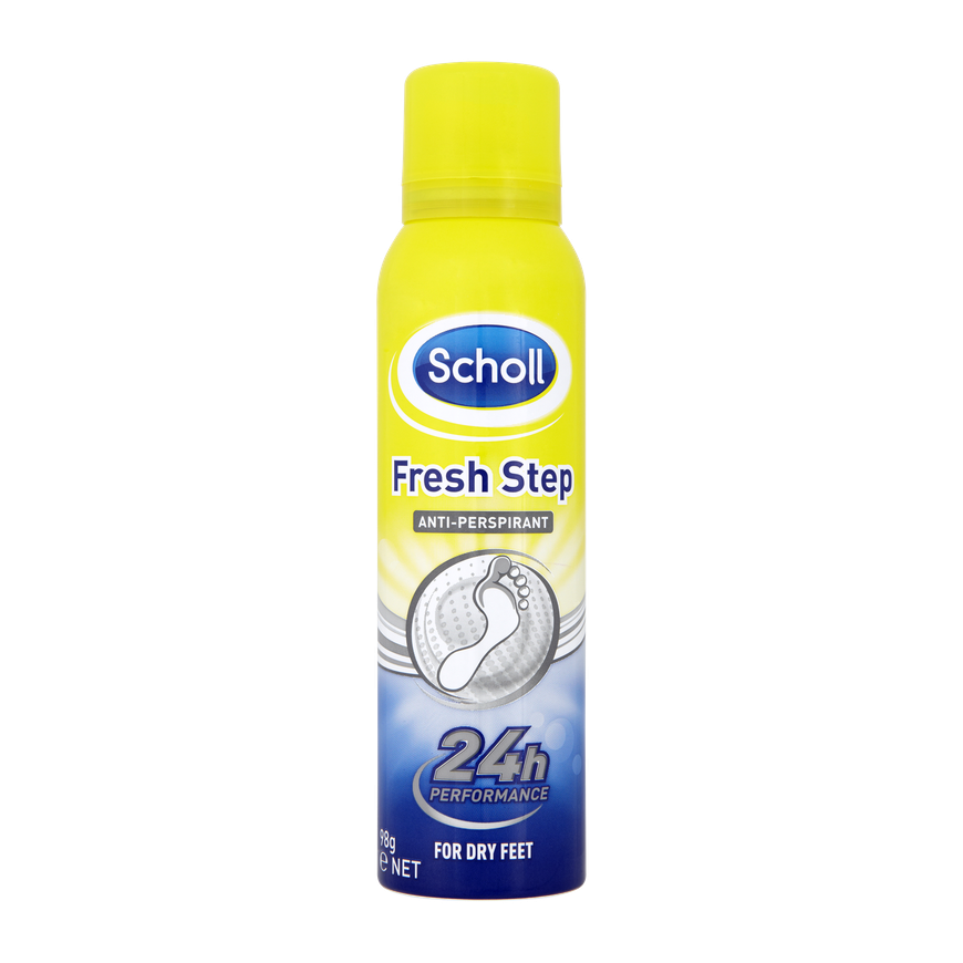 SCHOLL Fresh Step Anti-Perspirant Spray for Feet, 150ml