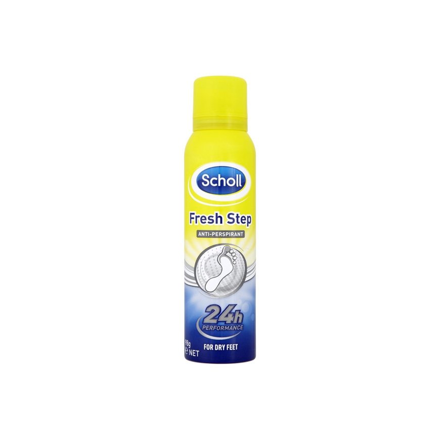 SCHOLL Fresh Step Anti-Perspirant Spray for Feet, 150ml – 2