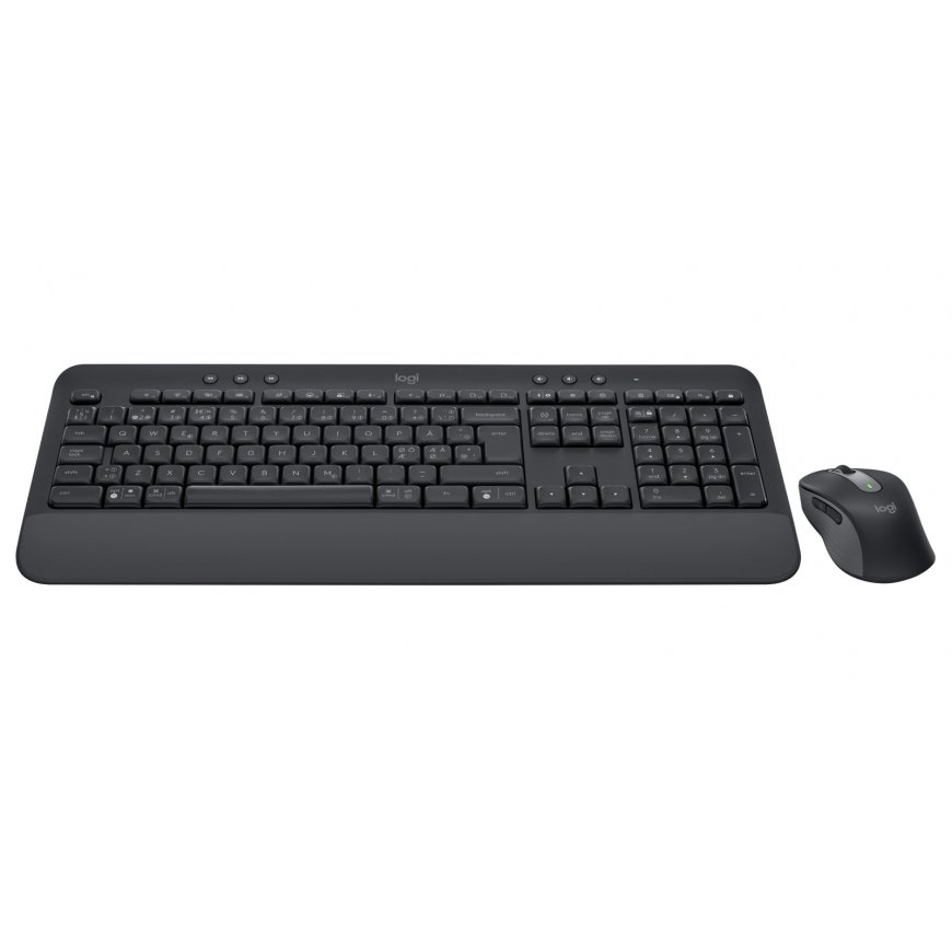 Logitech 920-011010 klaviatūra Pelė įskaityta Biuras „Bluetooth“ QWERTY Šiaurės šalių Grafitas – 2