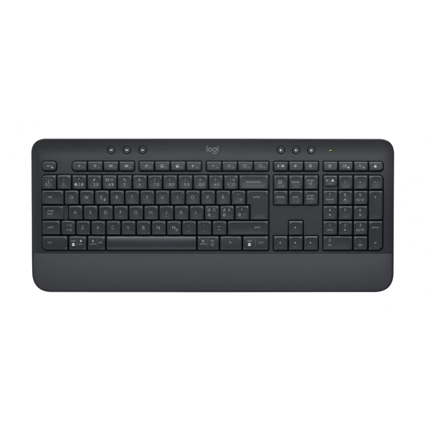 Logitech 920-011010 tastatūra Pele iekļauta Birojs Bluetooth sistēma QWERTY Ziemeļvalstu Grafīts – 5