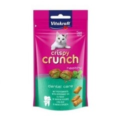 VITAKRAFT Crispy Crunch Dental kārums kaķiem 60g