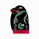 FLEXI CLASSIC M hihna 5m - painoalle 25kg, oliivinvihreä FLEXI CLASSIC M hihna 5m - painoalle 25kg, oliivinvihreä