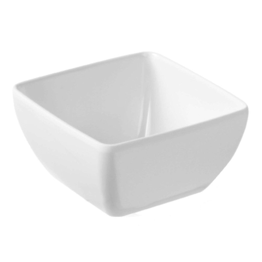 Hendi Ruudukujuline melamiinist toidunõu valge 13x13cm