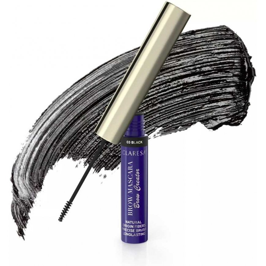 Claresa Brow Creator antakiu tušš 03 Must 6g