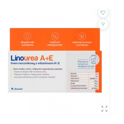 Ziołolek Linoura A+E šlapalo kremas su vitaminais A ir E, 50 g